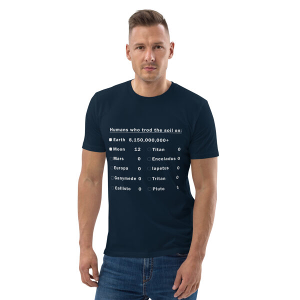 Trod Ground Unisex organic cotton t-shirt - Image 4