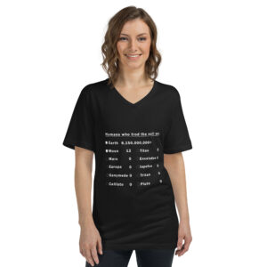 Trod Ground Unisex Short Sleeve V-Neck T-Shirt