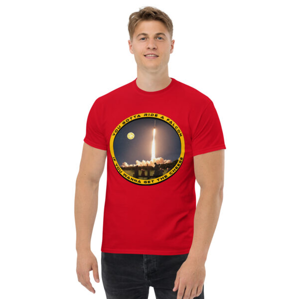 You Gotta Ride a Falcon Men's classic tee - Image 4