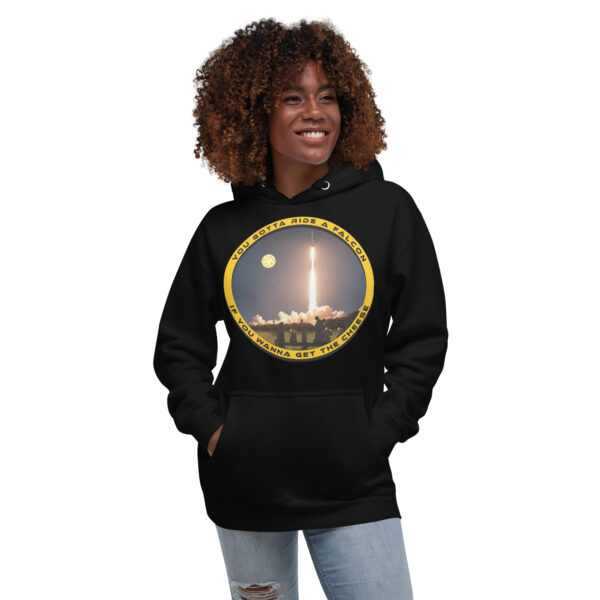 You Gotta Ride a Falcon Unisex Hoodie - Image 10