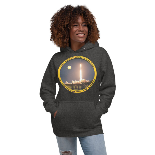 You Gotta Ride a Falcon Unisex Hoodie - Image 13