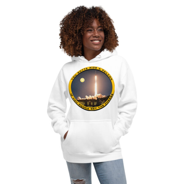 You Gotta Ride a Falcon Unisex Hoodie - Image 16